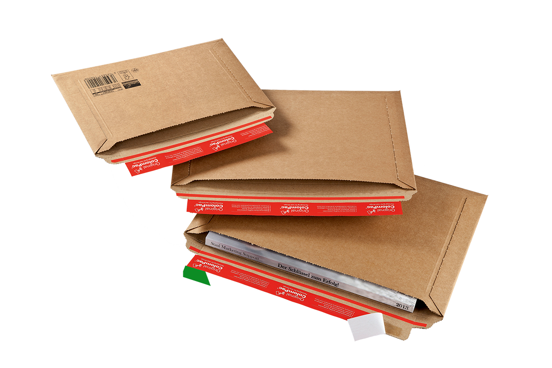 CP015 - Corrugated envelope - Wide opening