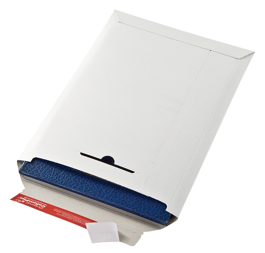 White Solid Board Envelope 11.25×14.5×-1.25"