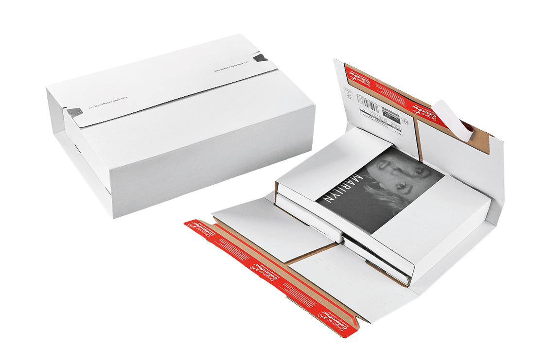 Wrap mailer white 13.75x10.25x2.75"