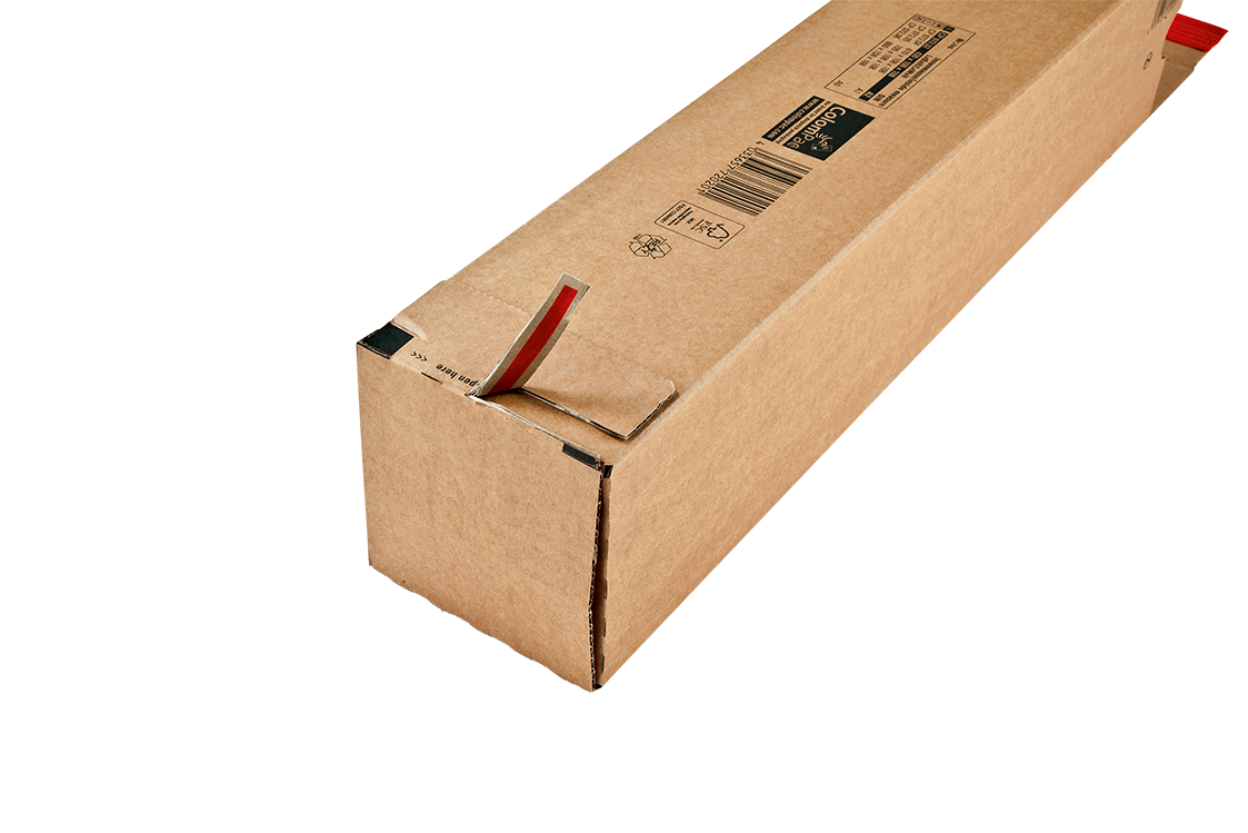 Long postal tube 39.75x4.25x4.25"