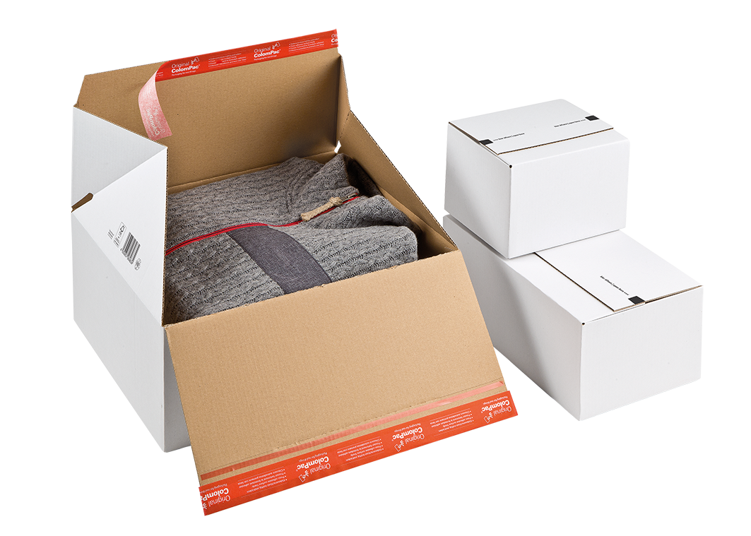 Premium white shipping box 12×7.25×5" (20pcs)