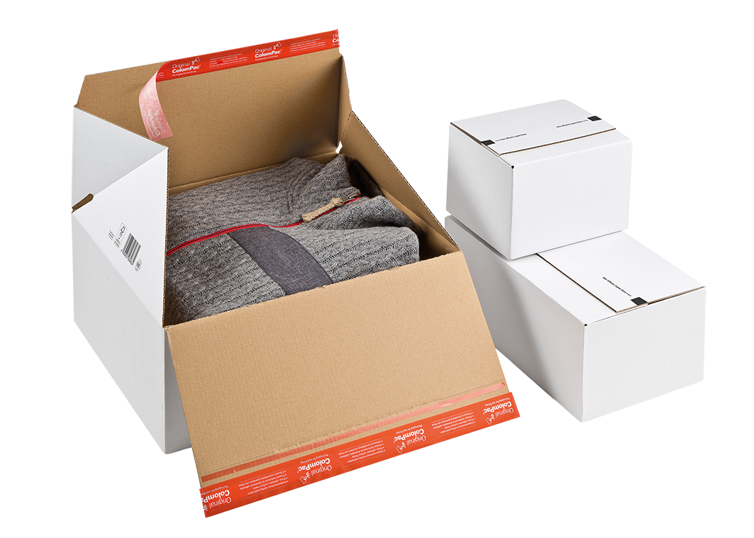 Premium White Cardboard Shipping Box