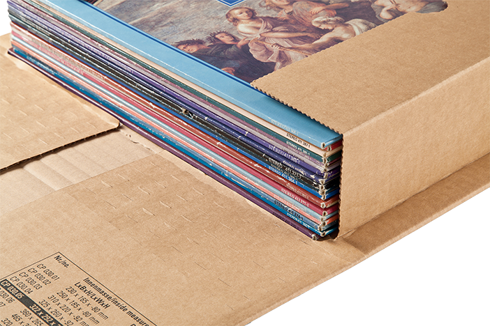 Wrap mailer extra strong for vinyl records 12.5x12.5x-2.25"