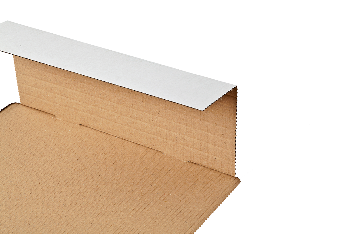 Wrap mailer white 12x9x3.5"