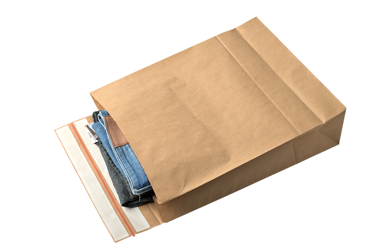 E-commerce paper bag 13.75x17.75x3.15" (50pcs)